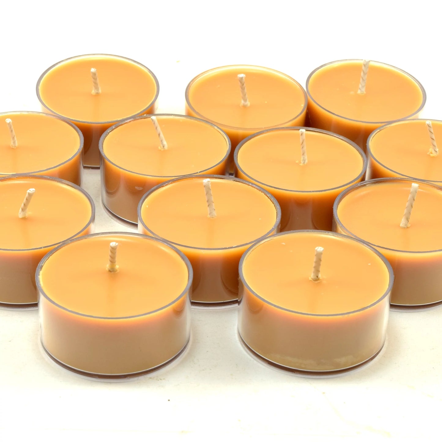 , Amber Romance, Scented Tealight Candles, Soy Candles, 12-Pack