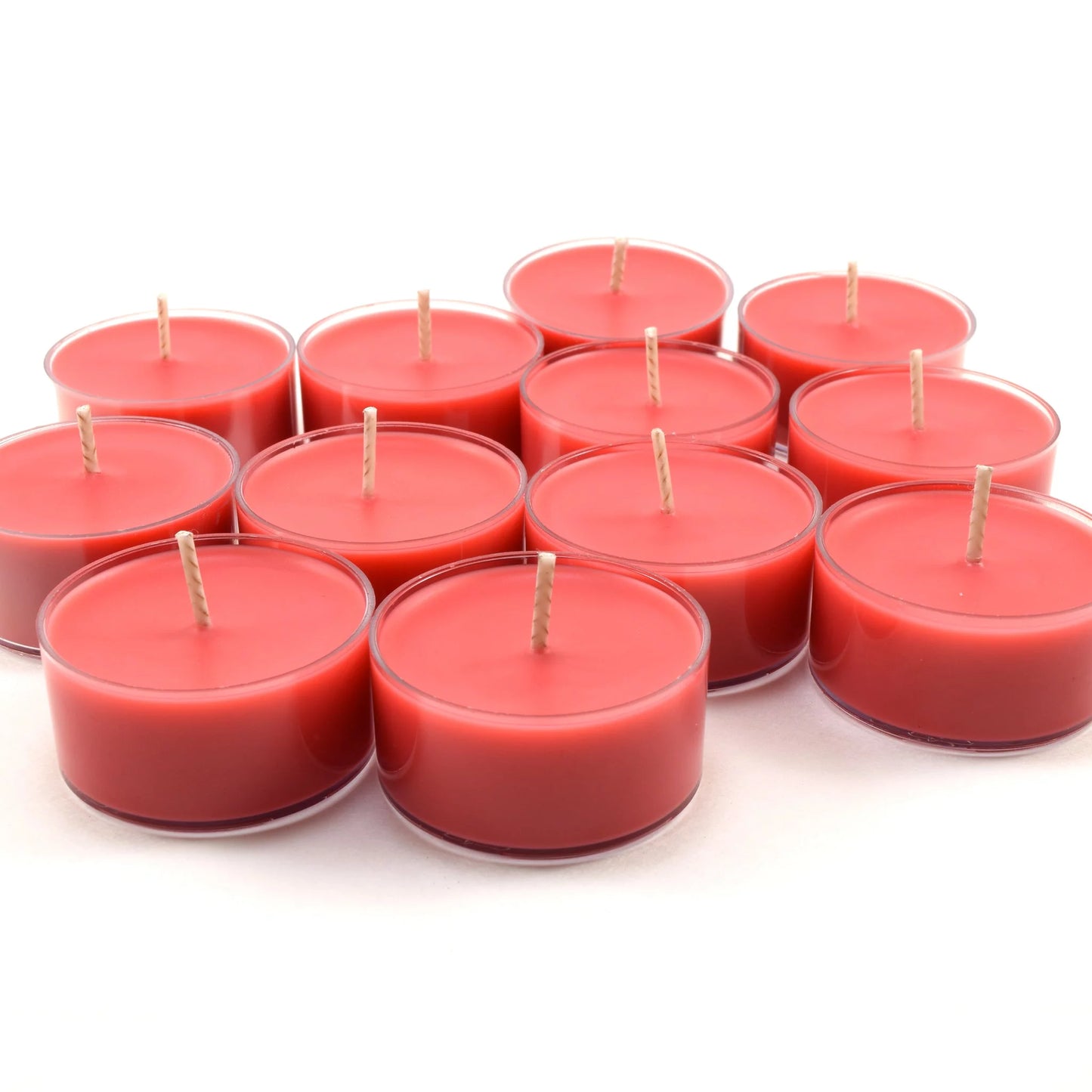 , Apple Harvest, Scented Tea Lights, Soy Candles, 12-Pack